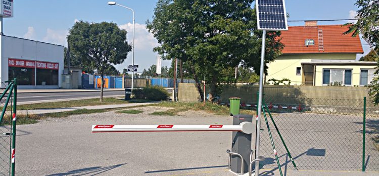 Solarschranke / Schrankenanlage Solarschranke / Schrankenanlage